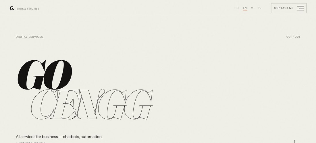 Screenshot website bisnis goceng.online
